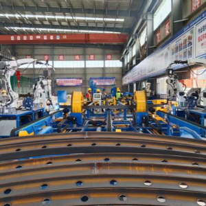 全自动钢拱架生产线